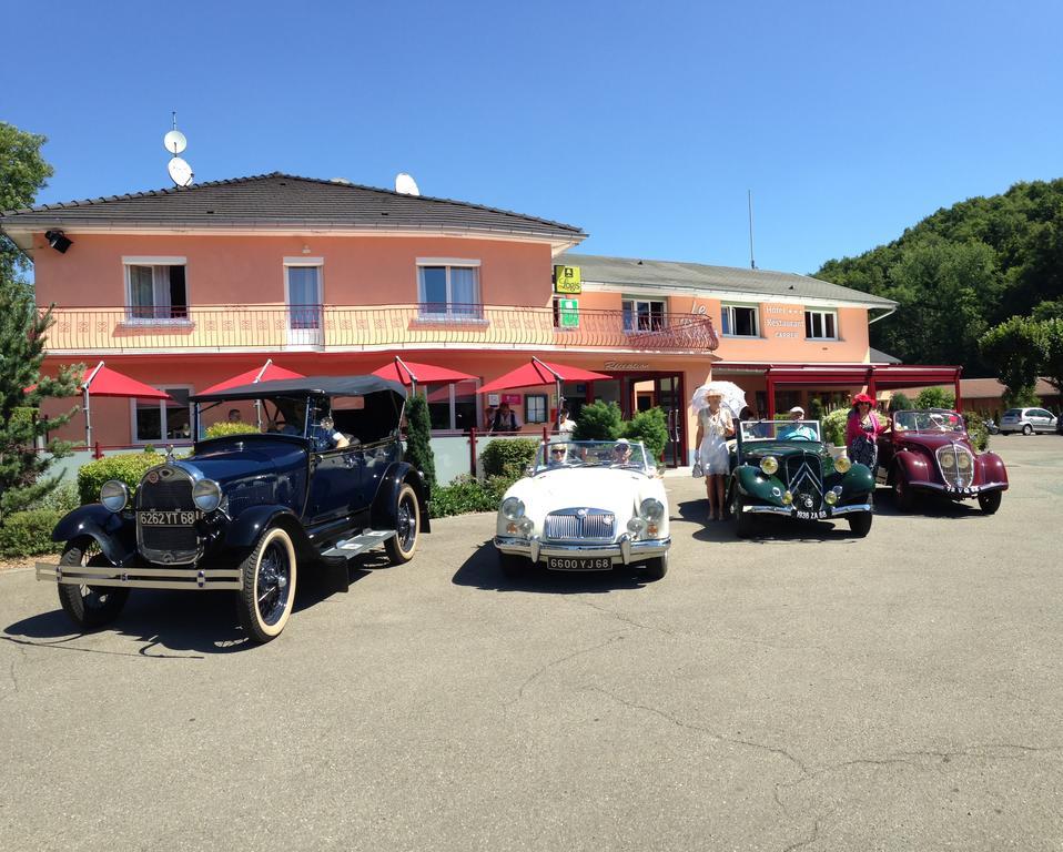 Le Rhien Hotel-Restaurant Ronchamp Eksteriør bilde